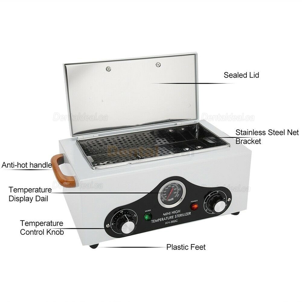 NOVA&reg; FMX-7-5 Dental Medical Dry Heat Sterilizer with Temperature Control /Display